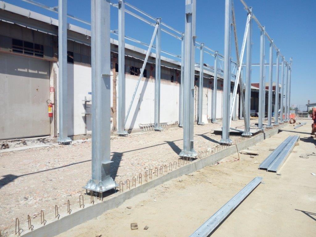 Struttura in ferro zincato