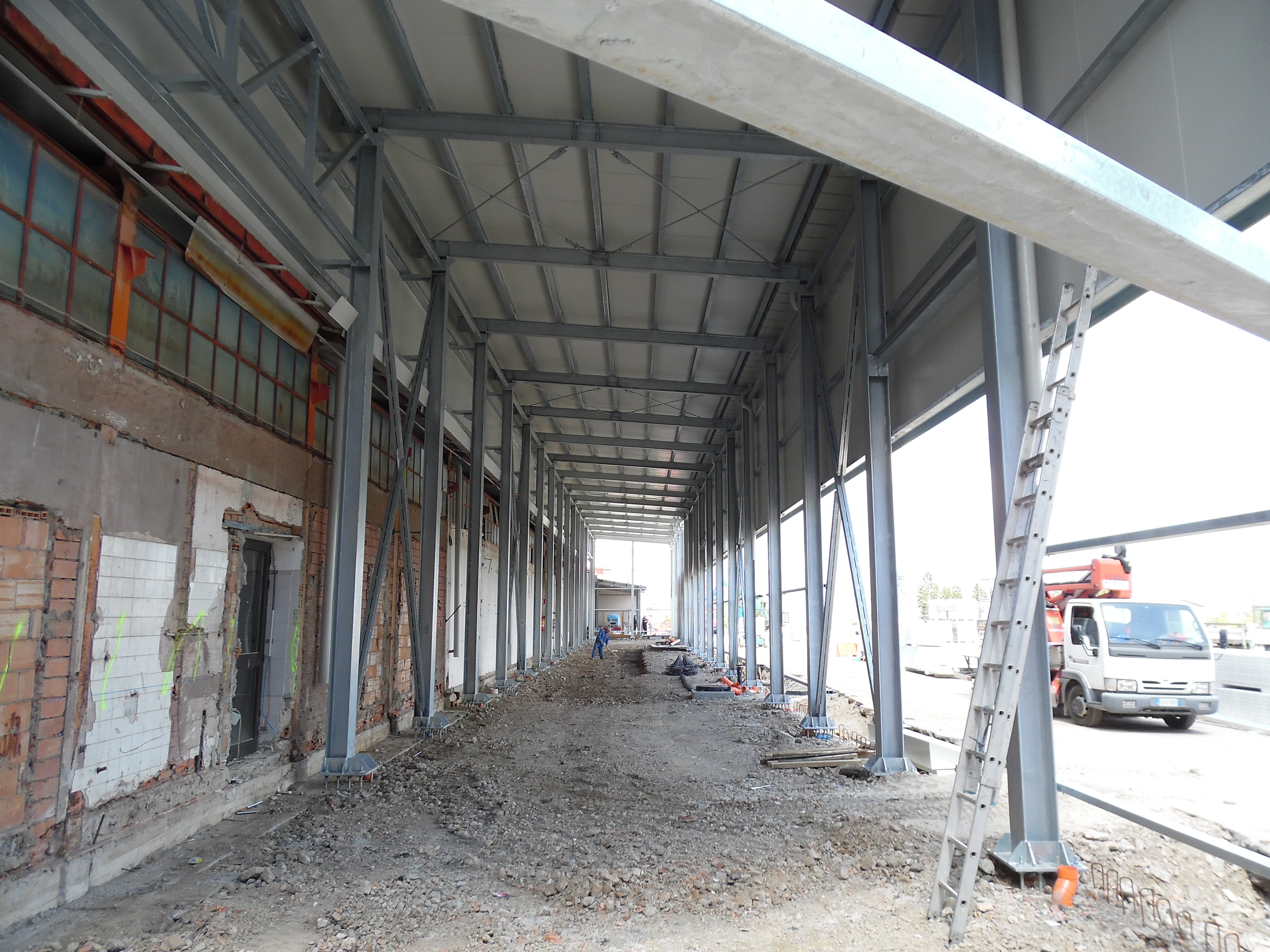 Struttura in ferro zincato